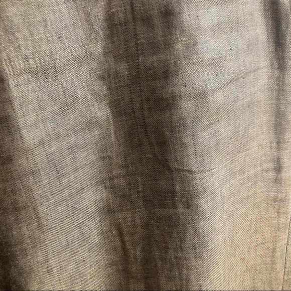 TATUM & OLIVIA Sz 14 Linen Lined Straight Leg Pants with Pockets - Picture 8 of 8